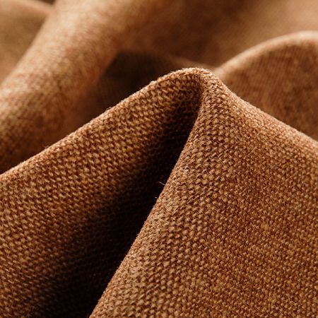 Vlněná látka tvíd kostýmovka světle hnědá