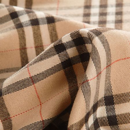 Kostýmová látka vzor kostky tartan burberry