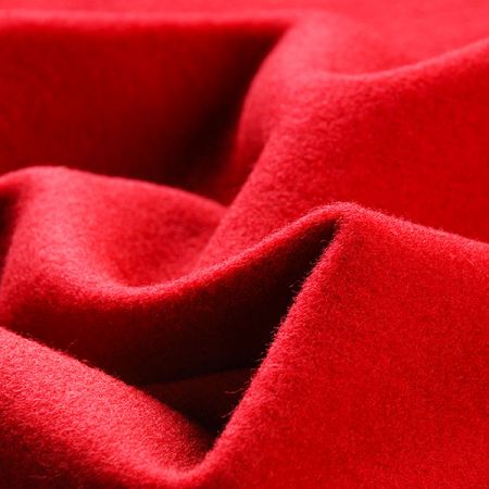 Flauš vlna směs červená
