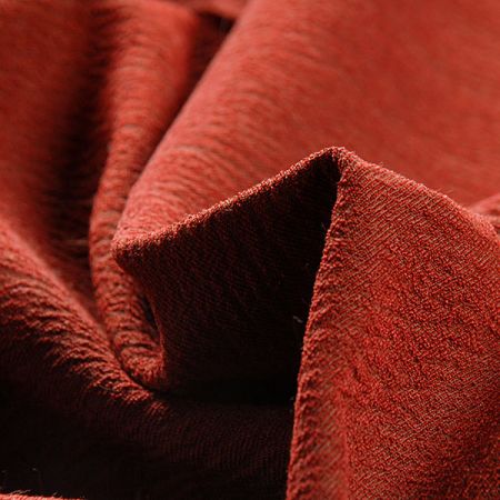 Riflovina pružná kreš červenohnědá oboustranná