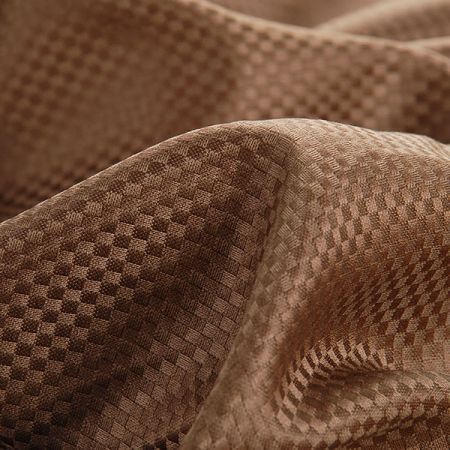 Podšívka žakárová exkluzivní vzor kostek béžová II.jakost