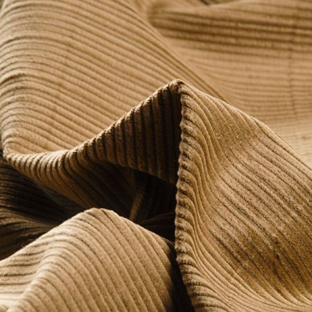 Manšestr jednobarevný hnědooříškový