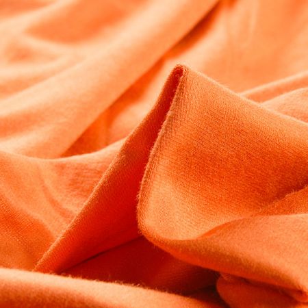 Úplet viskozový matný oranžový