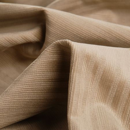 Manšetr pružný bavlna spandex béžový proužek