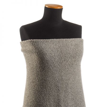 Beránek imitace rouna sv.šedá