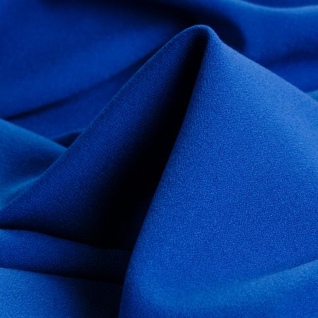 Žoržet šatový silnější viskoza směs nivea modrá