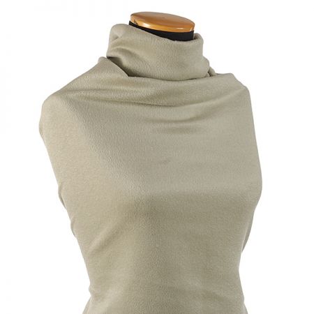 Flauš směs vlna/kašmír pastel hráškově zelená