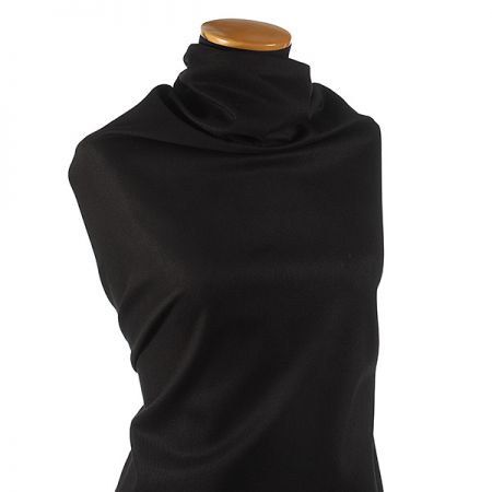 Riflovina keprová vazba černá