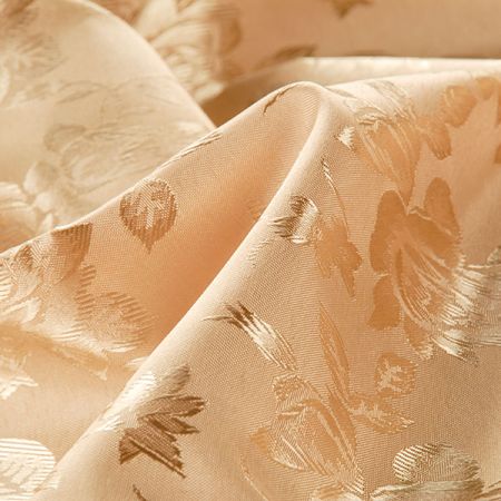 Brokát krojový nepružný zlatavý