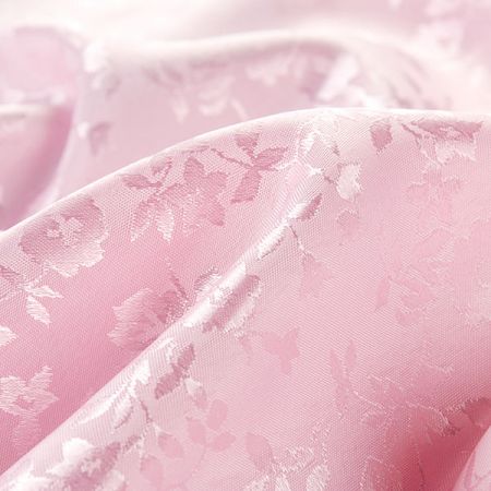 Brokát krojový nepružný drobný vzor růžový