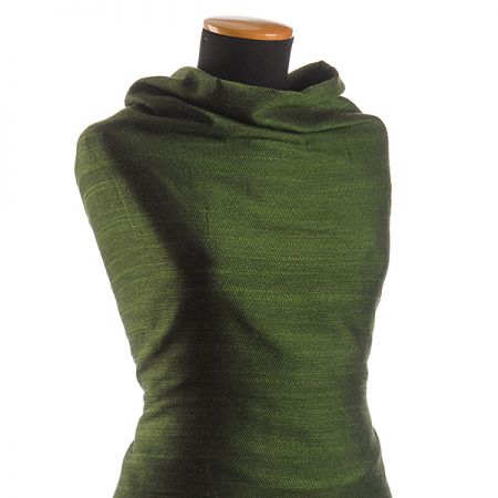 Kostýmová látka Art Fabrics bavlna směs zelená