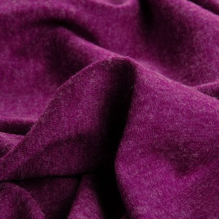 Úplet jemný teplejší s vlasem fialový melír
