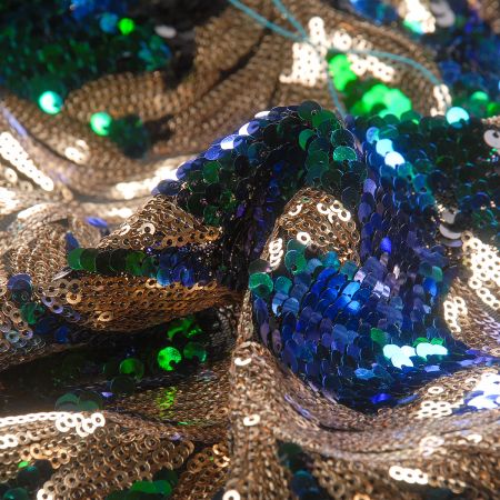 Krajka tylová s flitry