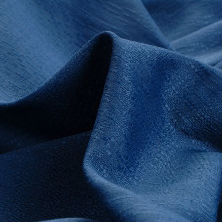 Dekorační závěsová látka modrá