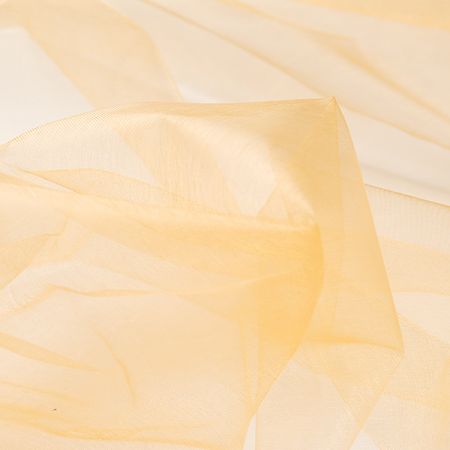 Organza jednobarevná okrově žlutá