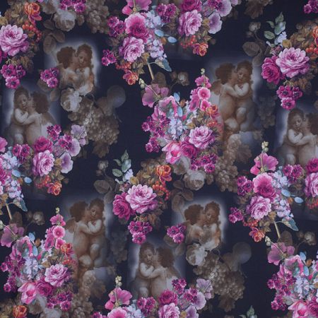 Úplet andílci černá