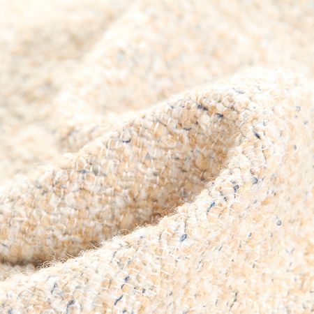 Kostýmová vlněná látka bukle Art Fabrics