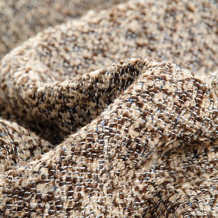 Kostýmová vlněná látka bukle Art Fabrics