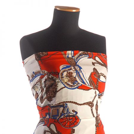 Krepdešín imitace hedvábí