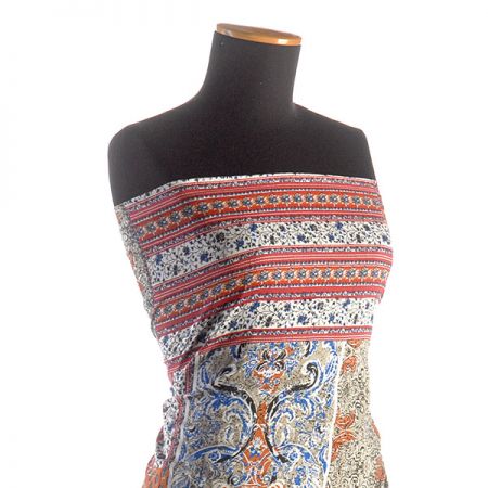 Etamín bavlna patchworkový vzor