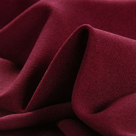 Pletenina úplet scuba crepe oboustranný bordó vínová