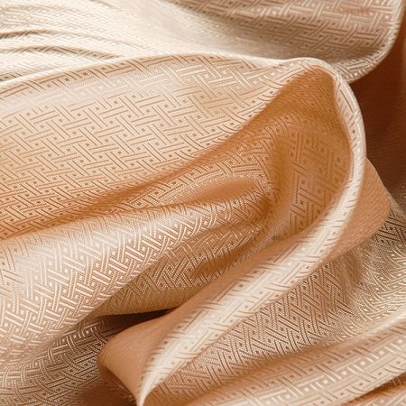 Podšívka žakárová geometrický motiv sv. béžová