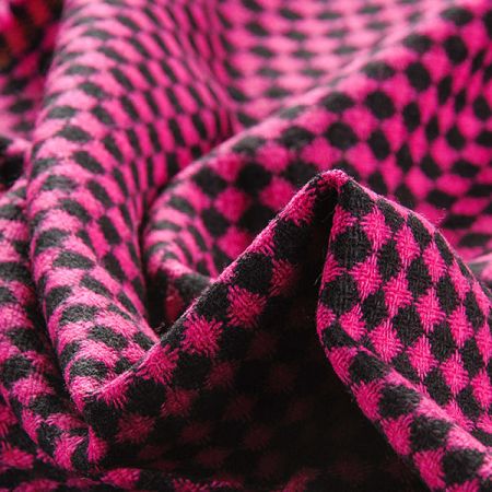 Vlněná kostýmová látka vzor pepito