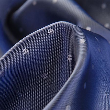 Podšívka žakárová puntík fialová