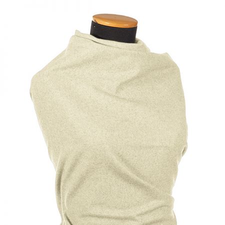 Vlněné sukno smetanové barvy