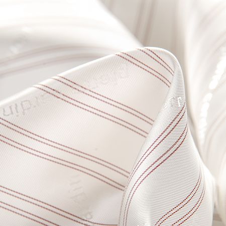 Podšívka žakárová proužky vínové