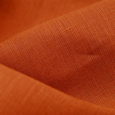 Len jednobarevný skořicový