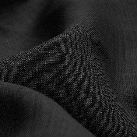 Len středně silný černý pružný