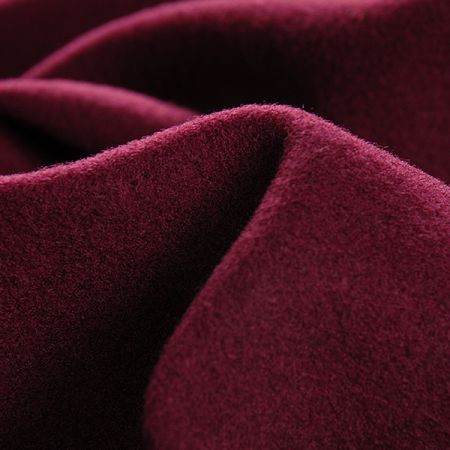 Flauš směs vlna bordó