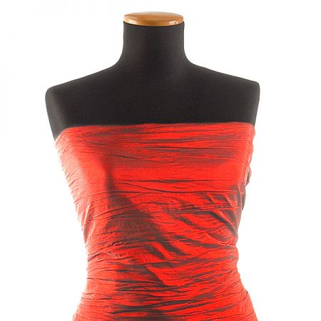 Taft kreš plastický červený