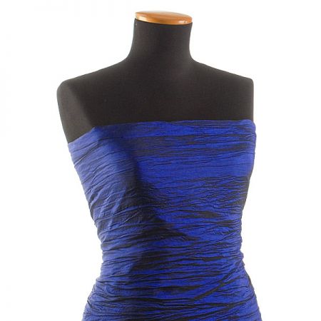 Taft kreš plastický šanžán modročerný