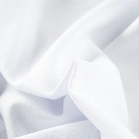 Úplet lykra imitace plavkoviny bílá matná