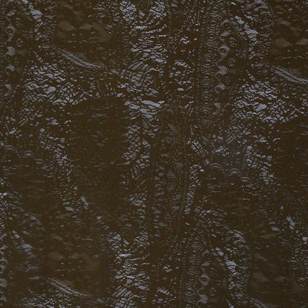 Efektní pružná krajka olivové barvy