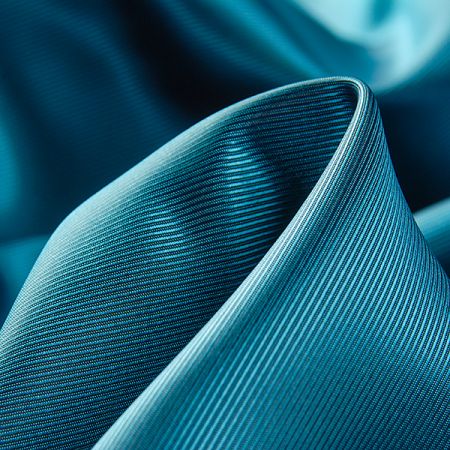 Podšívka keprové vazby šanžán modrá/hnědá