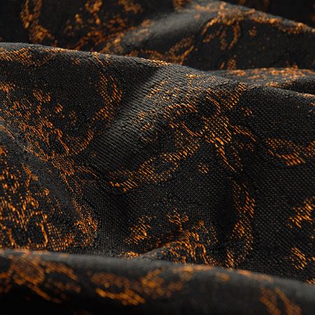 Žakárová dekorační tkanina MarLen Girlandy