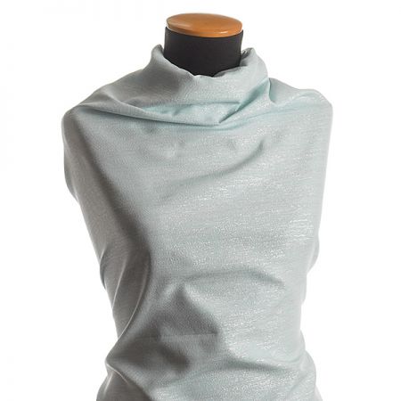 Lamé modrostříbrné Art Fabrics