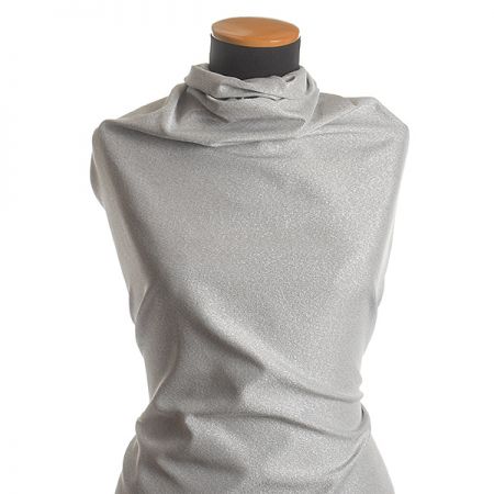 Lamé stříbrné Art Fabrics