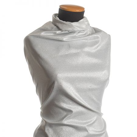 Lamé stříbrné Art Fabrics