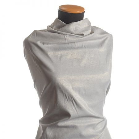 Lamé šedozlaté Art Fabrics