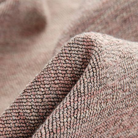 Kostýmová látka Art Fabrics melír starorůžová tenká