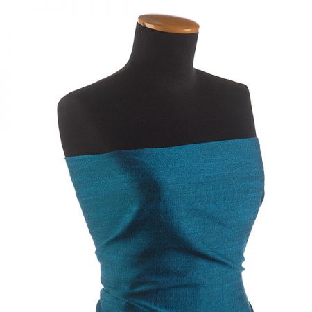 Viskoza len látka Art Fabrics modrá