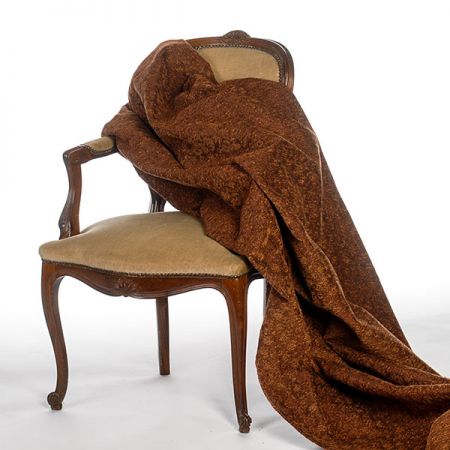 Replika historické látky Art Fabrics Rozálie hnědá