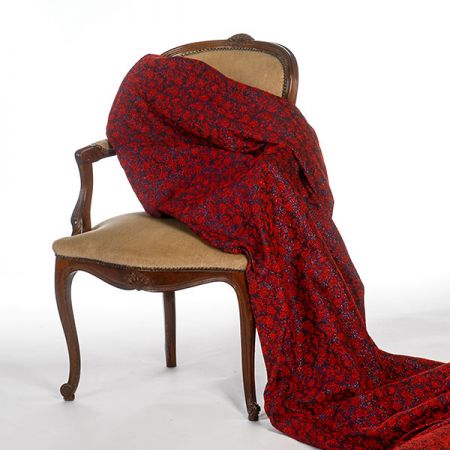 Replika historické látky Art Fabrics Rozálie červená