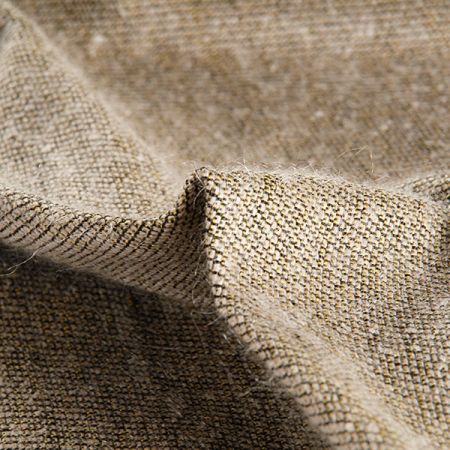 Kostýmová látka Art Fabrics mohér směs žlutosmetnová