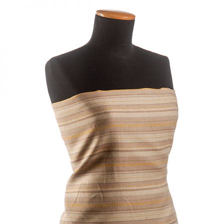 Len Art Fabrics bavlna směs proužky