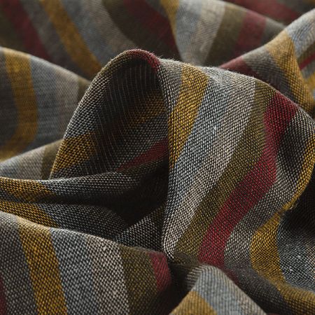 Len Art Fabrics pruhy barevné úzké